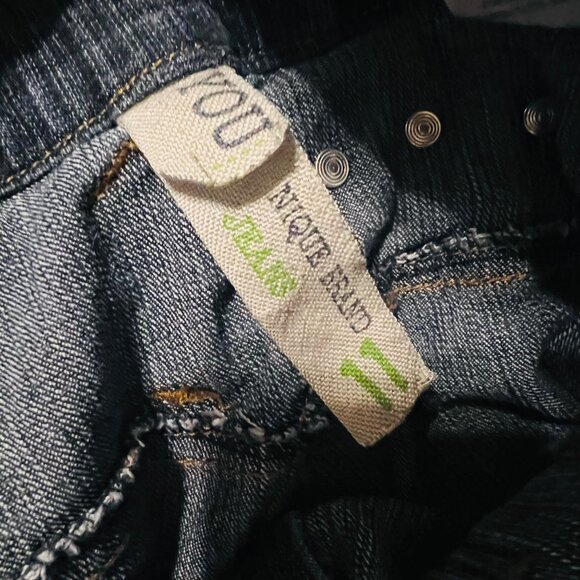 Younique Brand Jeans-Blue High Waisted Sz. 11 Jrs.-Stretch-Comfy-Unique - Picture 12 of 14